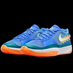 Nike JA 1 Backyard BBQ Kids/Womens Blue Joy White Geode Teal Orange